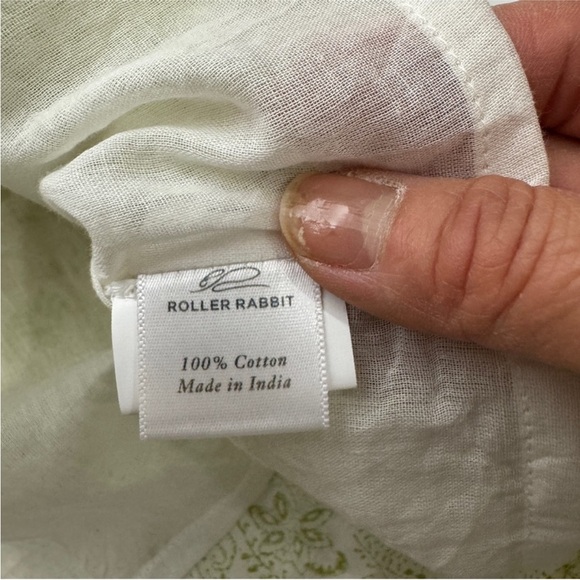 Roberta Roller Rabbit embroidered 100% cotton little girl tunic Floral Dress NWT - Picture 11 of 13